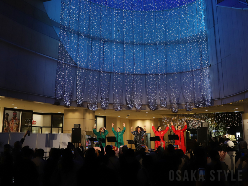 なんば光旅 点灯式