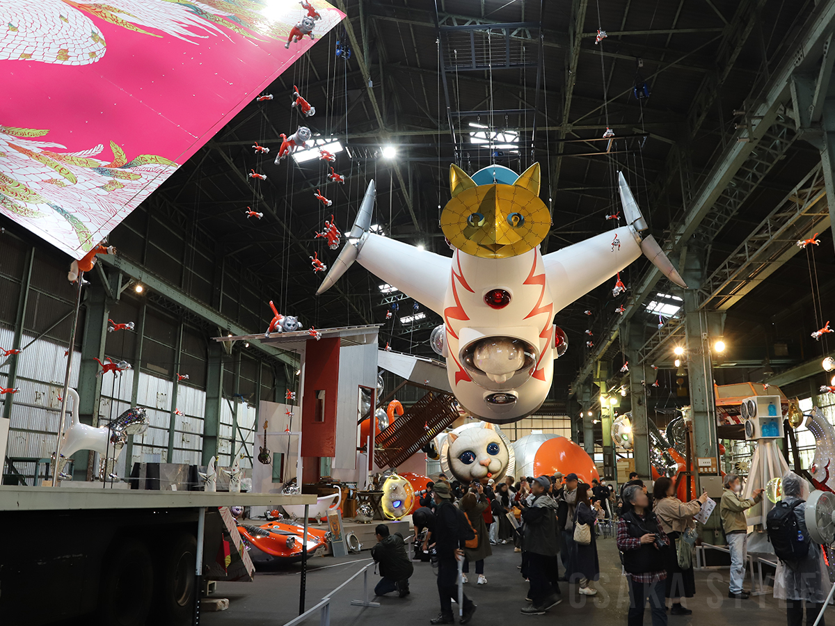 ヤノベケンジさんの作品を展示する「Open Storage 2025 KENJI YANOBE