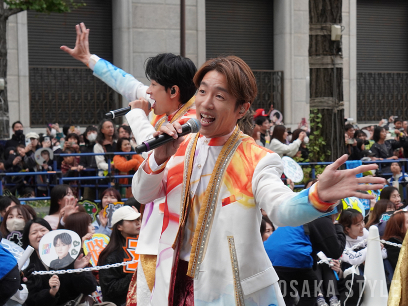 「御堂筋ランウェイ2025」にSUPER EIGHT