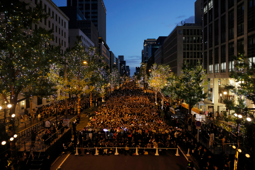 「大阪・光の饗宴2025」開宴式