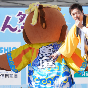 大阪府広報担当副知事もずやん