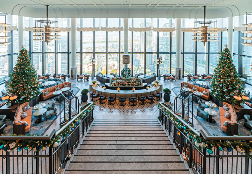 ウォルドーフ・アストリア大阪のラウンジ＆バー「ピーコック・アレー」