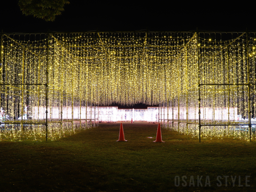 イルミネーションイベント「大阪城イルミナージュ2025」