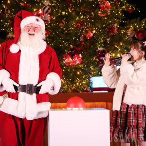 「クリスマスマーケット in 大阪 てんしば 2025」クリスマスツリー点灯式