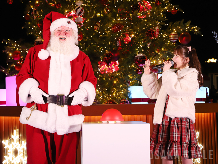 「クリスマスマーケット in 大阪 てんしば 2025」クリスマスツリー点灯式