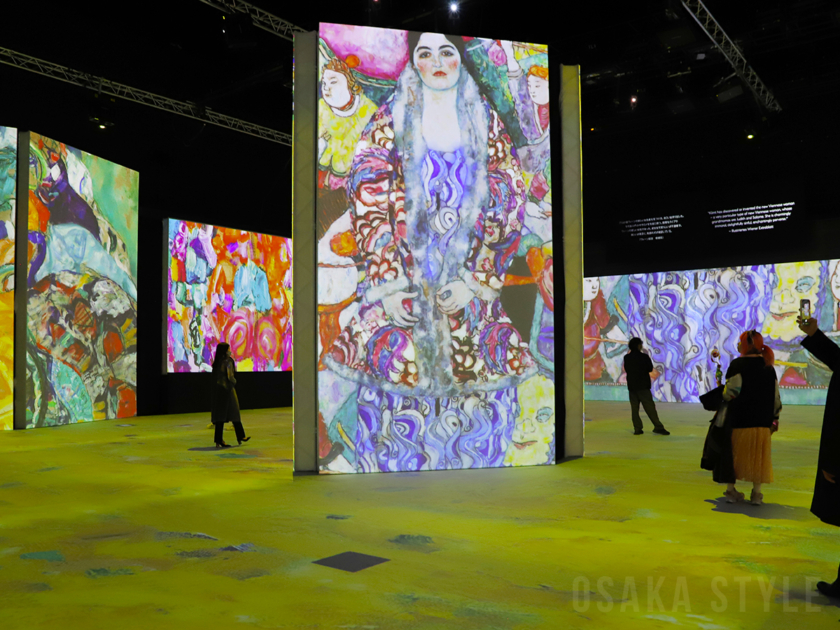 堂島リバーフォーラムで「クリムト・アライブ 大阪展」