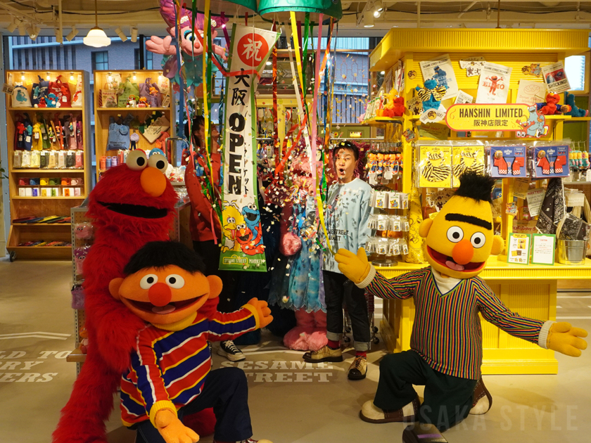 「セサミストリートマーケット」オープニングセレモニー