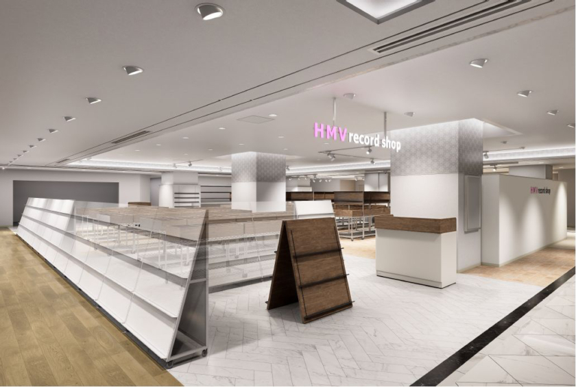 HMV record shop 心斎橋