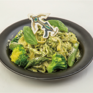 ペガサスのジェノベーゼパスタ〜緑の閃光と静寂〜