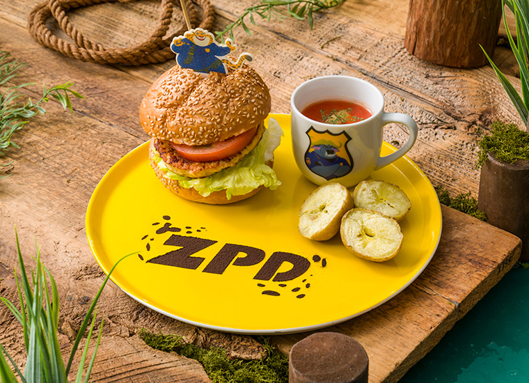 <ZPD>ハンバーガープレート