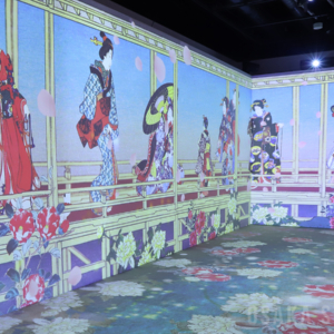 イマーシブ体感型デジタルアートミュージアム「動き出す浮世絵展 OSAKA」