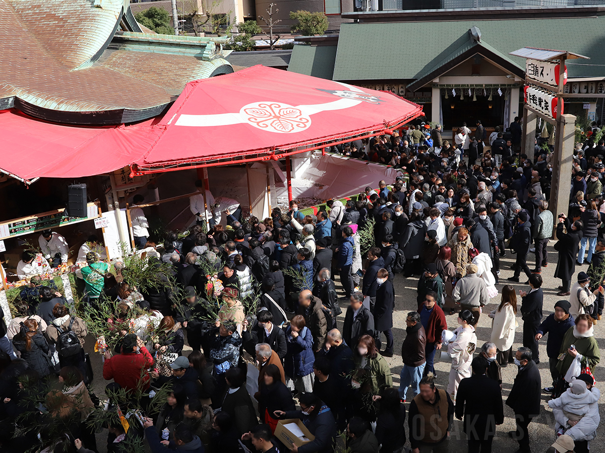 今宮戎神社で「十日戎」