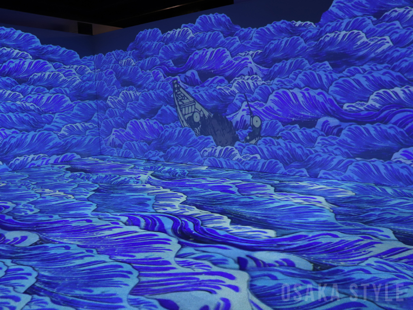 イマーシブ体感型デジタルアートミュージアム「動き出す浮世絵展 OSAKA」