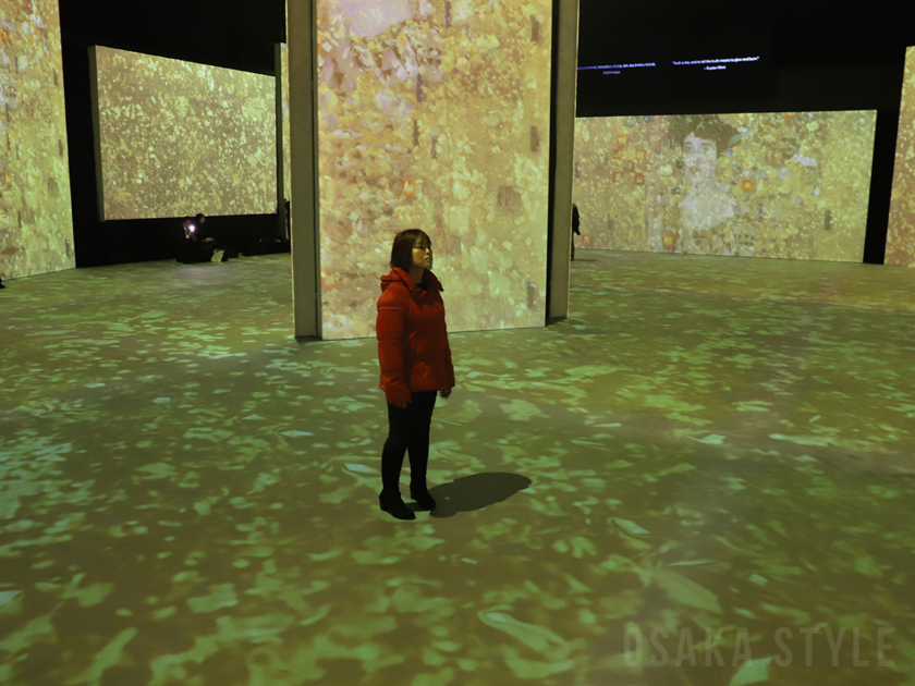 没入型展覧会「クリムト・アライブ 大阪展」