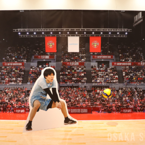 「サントリーサンバーズ大阪展」のフォトスポット