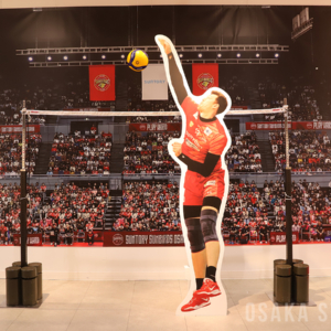 「サントリーサンバーズ大阪展」のフォトスポット