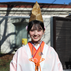今宮戎神社 福娘代表・別役茉帆さん