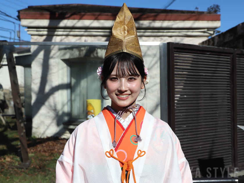 今宮戎神社 福娘代表・別役茉帆さん