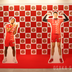 「サントリーサンバーズ大阪展」のフォトスポット