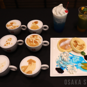 「動き出す浮世絵展 OSAKA」とのコラボレーションメニュー