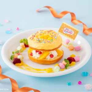 グリルドソーセージサンドウィッチ