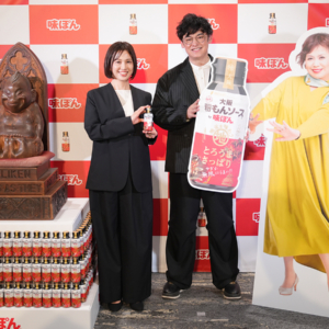 「大阪無限粉もんソースby味ぽん」発表会