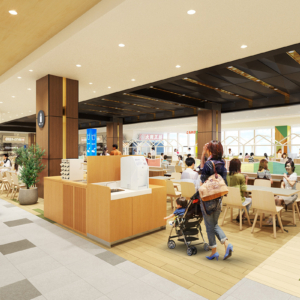 三井ショッピングパーク ららぽーと和泉のフードコート