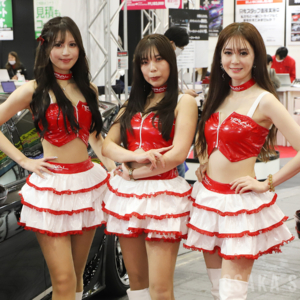 「大阪オートメッセ2026」にコンパニオン集結