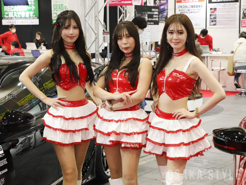 「大阪オートメッセ2026」にコンパニオン集結