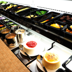 「ステーキのあさくま 西梅田ハービスプラザ店」のサラダバー