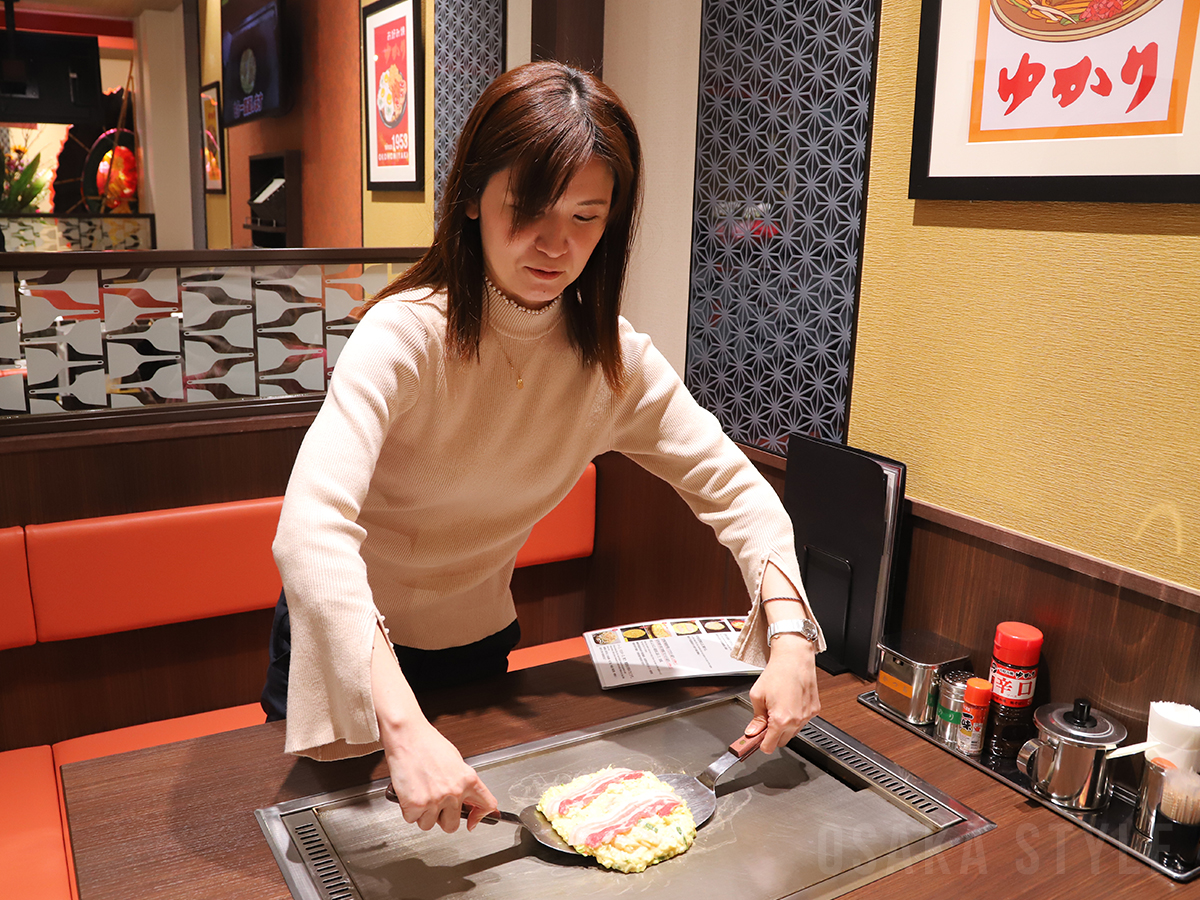 お好み焼き体験教室