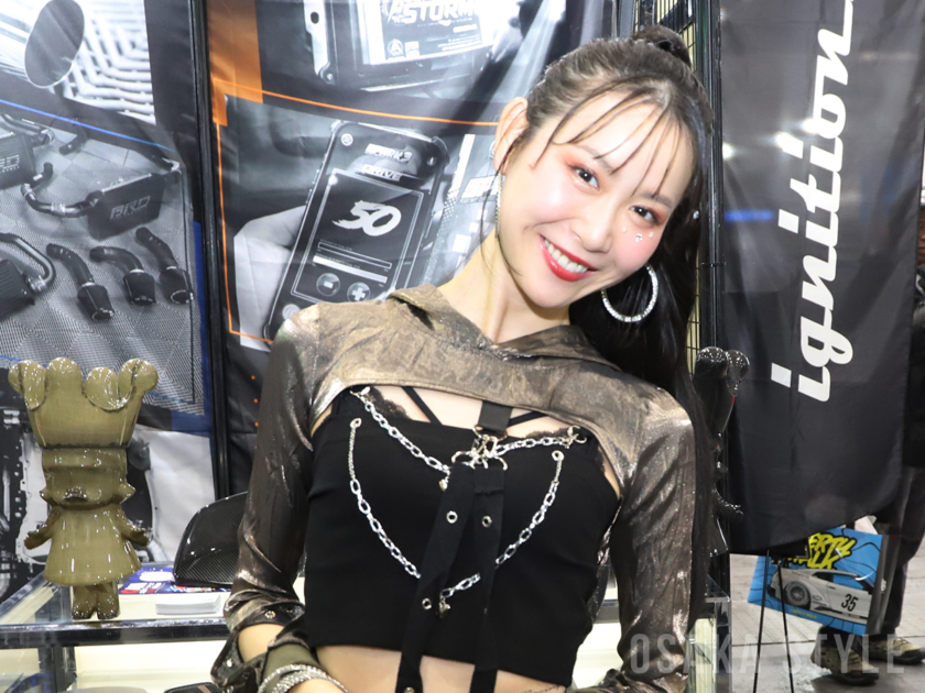 「大阪オートメッセ2026」にコンパニオン集結