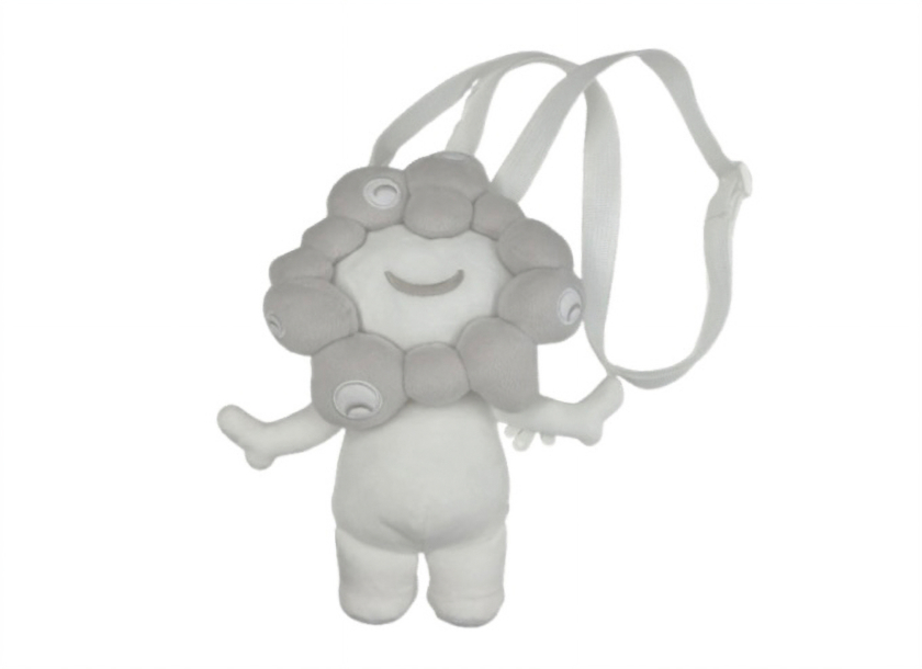 EXPO2025 ミャクミャク 全身ぬいぐるみポーチ 白