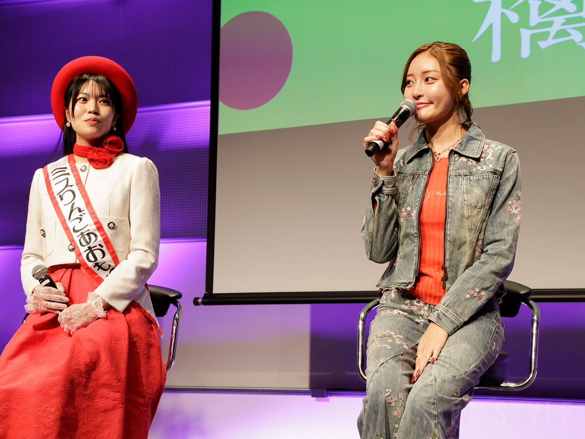 下田来渚さん、王林さん