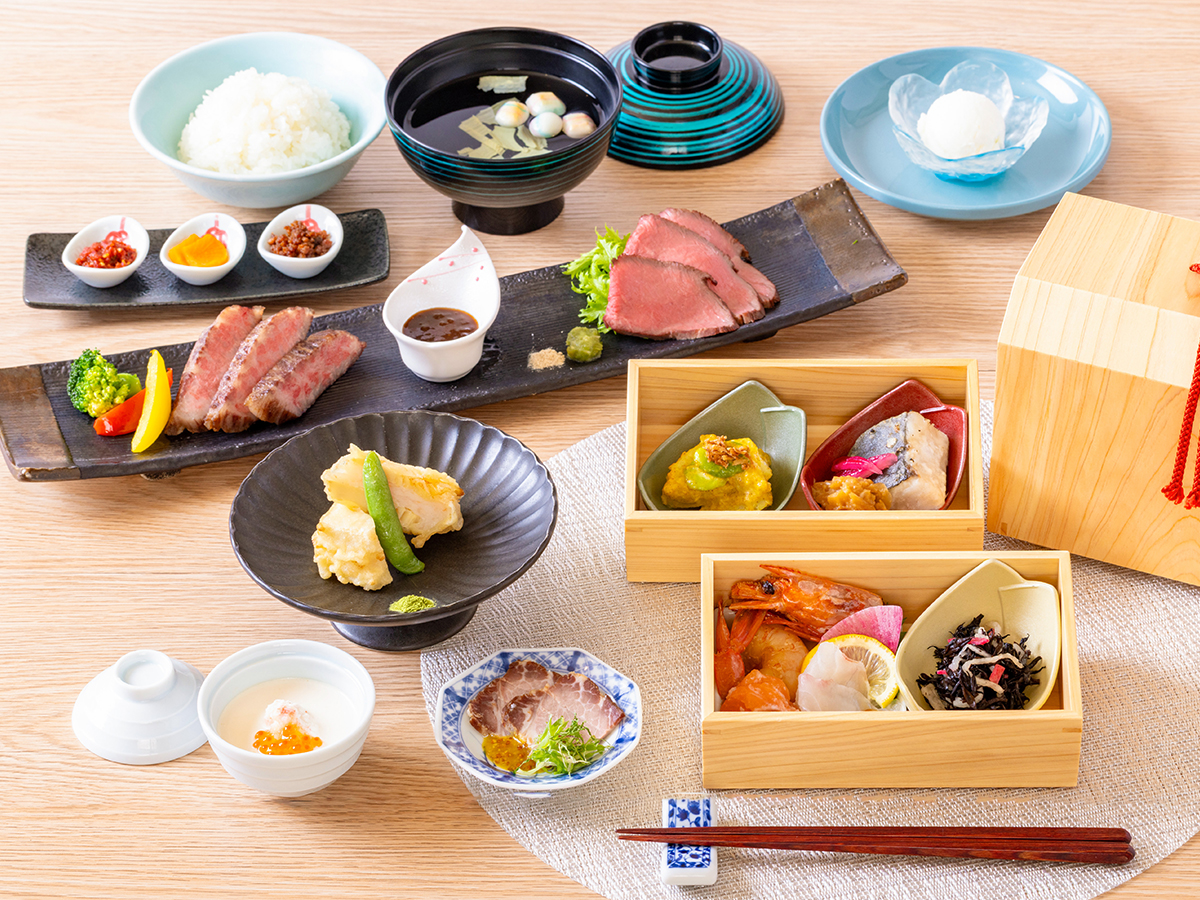 予約限定の「福箱会席」