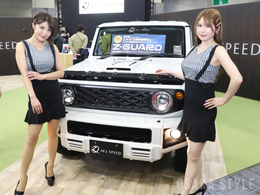 「大阪オートメッセ2026」にコンパニオン集結