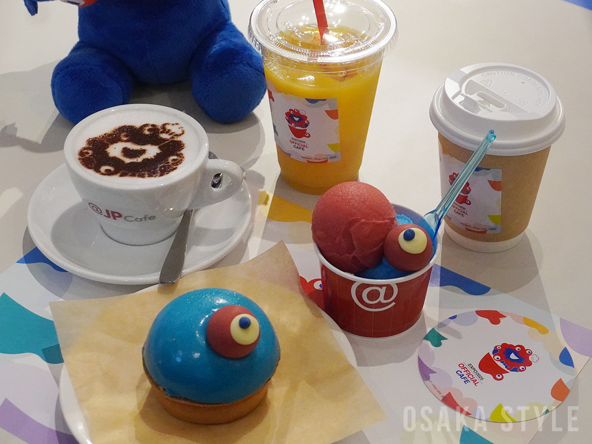 EXPO2025 オフィシャルカフェ」のメニュー – OSAKA STYLE