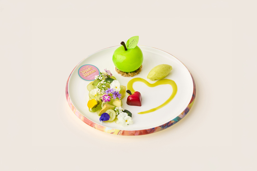 「GOKAN PARLOIR」グリーンアップルプレート