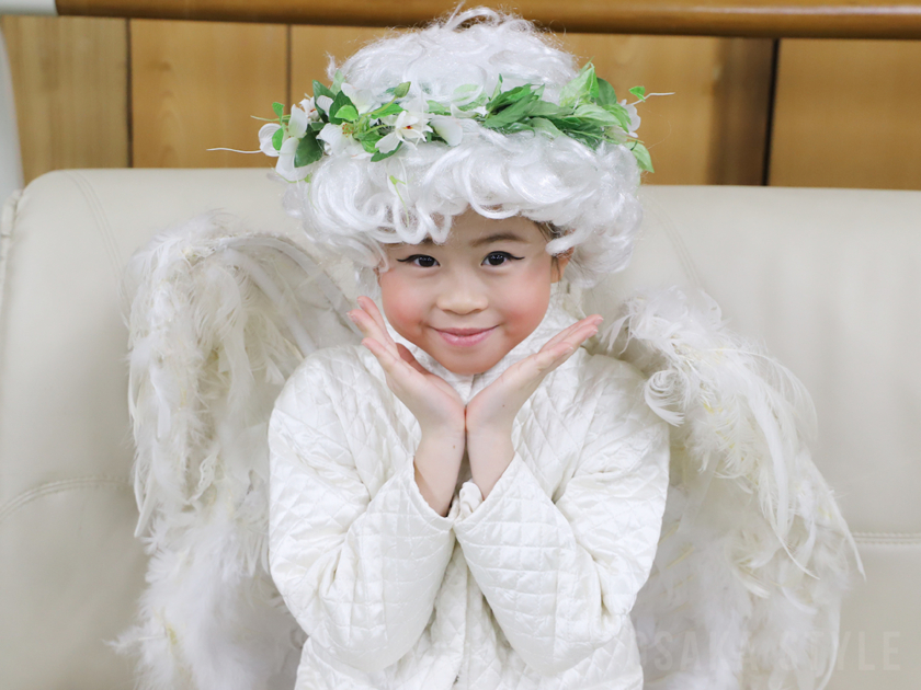 天使ミカエル役 こはねさん