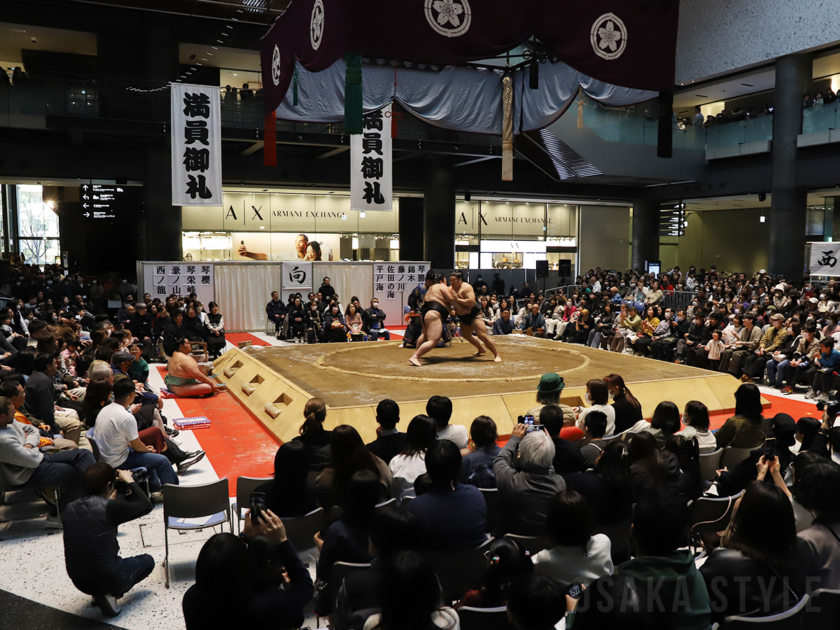 相撲イベント「春がキタ！うめきた場所 in グランフロント大阪 2026」