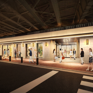 梅田エスト エントランスファサード