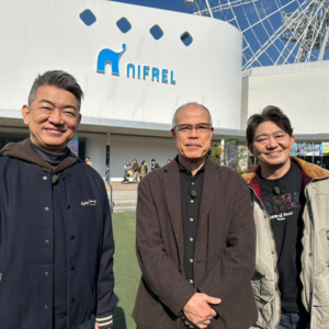 橋下徹さん、田中要次さん、黒田有さん（メッセンジャー）