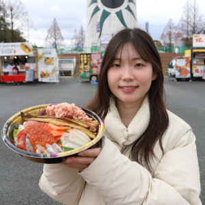 ふくしま海鮮丼 全部のせメガ
