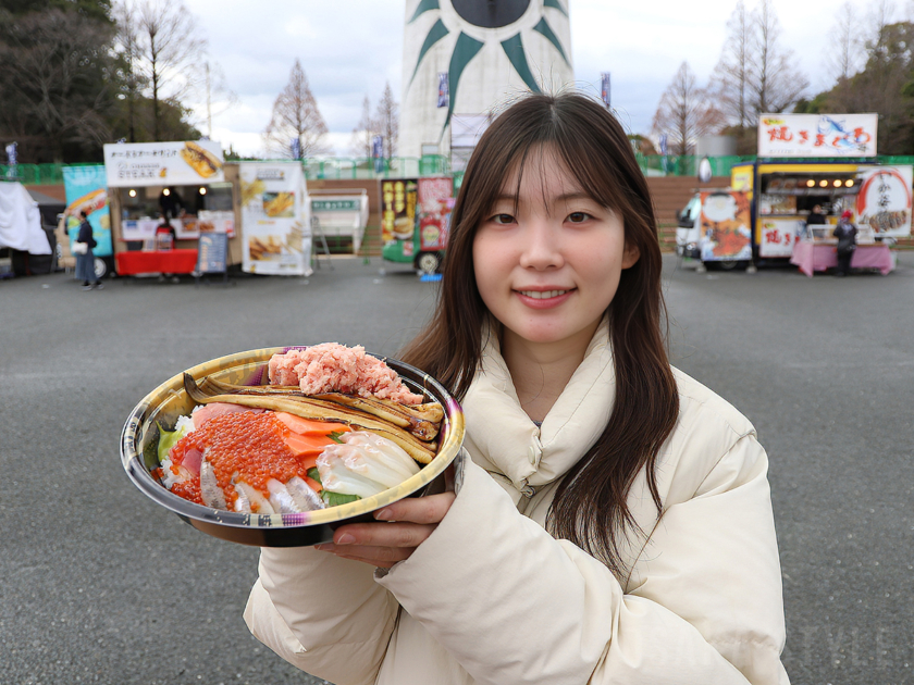 ふくしま海鮮丼 全部のせメガ