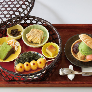 和のアフタヌーンティー～紬の贅沢スイーツ食べ比べ～