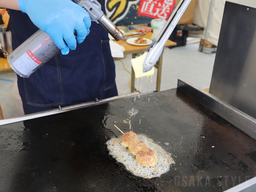 ホタテバター串焼き