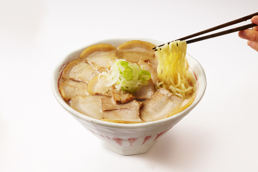 「達磨」塩肉盛りそば