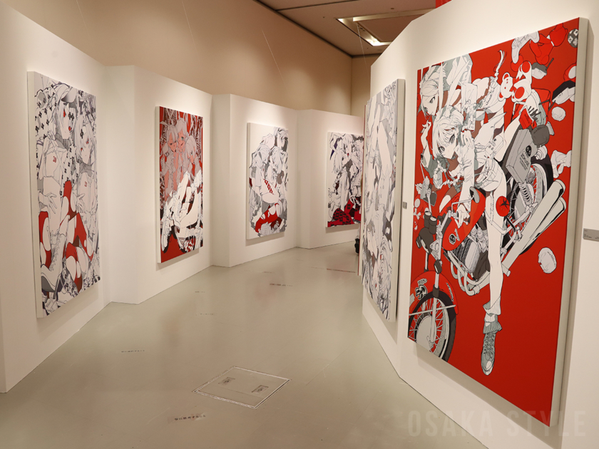 望月けい個展「俗世」