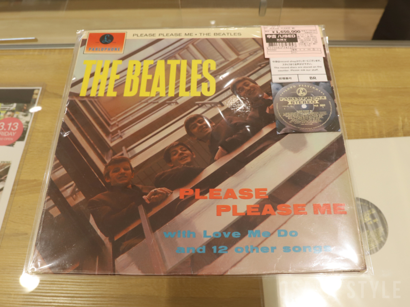 The Beatles「Please Please Me」 **GOLD PARLOPHONE STEREO LABEL**