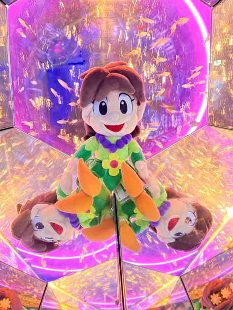 ひらかたパークで「ぬい撮りオフ会」